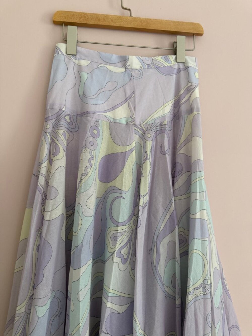 Pucci Orchidee-print Maxi Skirt in Cotton-muslin - Picture 5 of 11